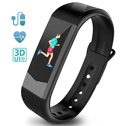 Fitness Tracker Heart Rate Monitor Activity Tracker Fitness Watch Pedometer Sleep Monitor Smart Bracelet Waterproof 3D UI Color Display with GPS, Blood Pressure Monitor for Kids Women Men by Ironpeas Fitness Tracker Heart Rate Monitor Activity Tracker Fitness Watch Pedometer Sleep Monitor Smart Bracelet Waterproof 3D UI Color Display with GPS, Blood Pressure Monitor for Kids Women Men by Ironpeas