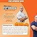 FITCRUNCH Whey Protein Powder, Designed by Robert Irvine, Limited Edition Flavor, 120 Calories and 25g of Protein, Keto, Gluten Free, Soy Free, and Non-GMO (Pumpkin, 18 Servings)