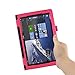 ASUS Transformer Book T100HA Case, Infiland Premium PU Leather Keyboard Portfolio Stand Cover Case For ASUS Transformer Book T100HA 10.1