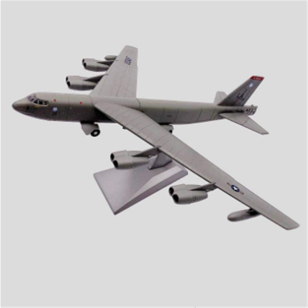 QLRL Collection 1:200 Scale 24.5Cm Us B-52 Stratosphere Fortress Strategic Bomber Aircraft Model Diecast Alloy Airplane Display
