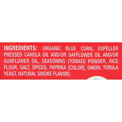 GARDEN OF EATIN’ RED HOT BLUES CORN TORTILLA CHIPS 10 OZ