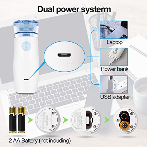 Portable Mini Vaporizer Machine Professional Cool Mist Humidifier Machine for Kids & Adults Travel and Home Daily Useaily Use