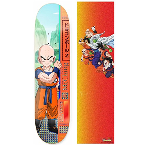 Primitive Dragon Ball Z McClung Krillin Skateboard Deck 8.0"