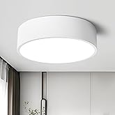 TYNCEAOL Dimmable LED White Flush Mount Ceiling Light Fixture,Modern Round Hallway Lighting Fixtures,5CCT 2700K-6000K Ceiling