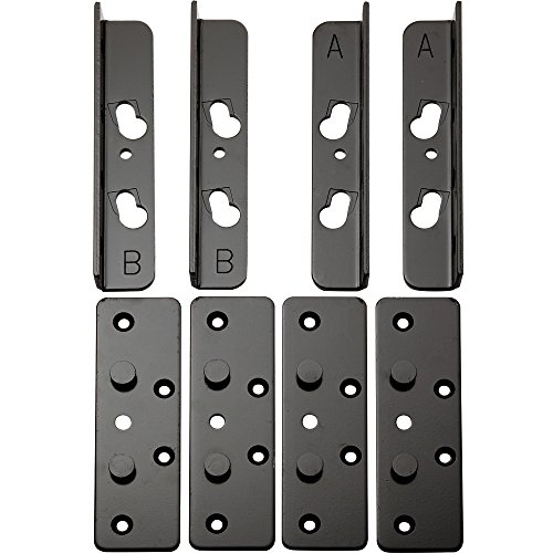 ROCKLER Surface Mounted Keyhole Bed Rail Brackets - Want It All