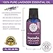 Woolzies Lavender Essential Oil - Aromatherapy Essential Oils for Diffuser and Topical Use | 100% Pure Therapeutic Grade Lavendar | 4 Fl Oz