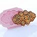 Floral Scroll Work Silicone Mold Food Safe Fondant, Gum Paste, Resin, Polymer Clay, Craft, Jewelry Food Mold.