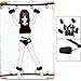 Bondage Restraints Set Kit for Bed Sex Play SM Bondage Toy Gear Wrist and Ankle Cuffs Cover Eye Rope Strap On Harness for Women Couples Lesbian Femalethumb 4