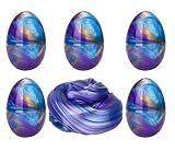 Anditoy 5 Pack Slime Eggs Colorful Easter Egg Slime Putty Stress Relief Toy for Kids Boys Girls Christmas Stocking Stuffers