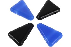 GARVALON 4Pcs Silicone Meditation Fork Holder Stand Set Triangle Base Sound Therapy Holder for Tuning Forks