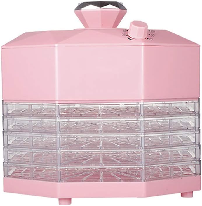 Household MINI Food Dehydrator, 220V 250W Dried Fruit Vegetables Herb Meat Machine 8 Gear Pet Meat Dehydrated Machine