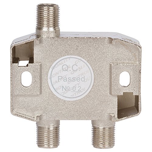 BAMF 2Way Coax Cable Splitter BiDirectional MoCA 52300MHz (2 Pack