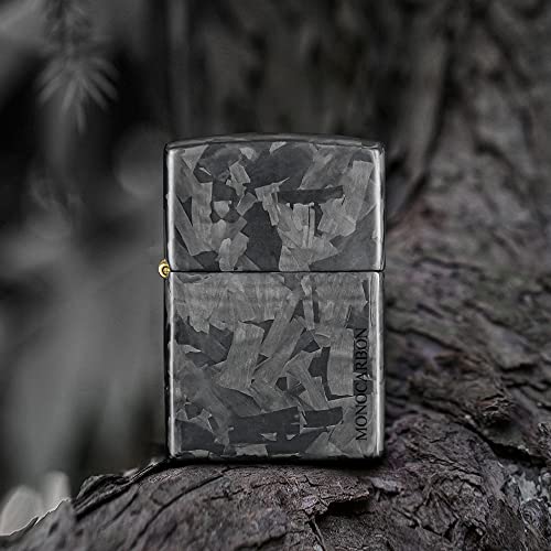 MONOCARBON Carbon Fiber Lighter Case, Slim Lightweight Lighters