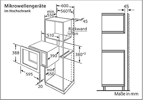 Siemens HF23556EU, 2410 W, 230 V, 16 A, Acero inoxidable ...