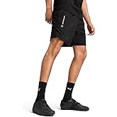 PUMA Men's BMW M Motorsport Essentials Woven 7" Shorts, Puma Black SS25, L