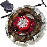 Dark Wolf DF145FS Metal Fusion 4D Beyblade STARTER SET w/ Launcher & Ripcord!