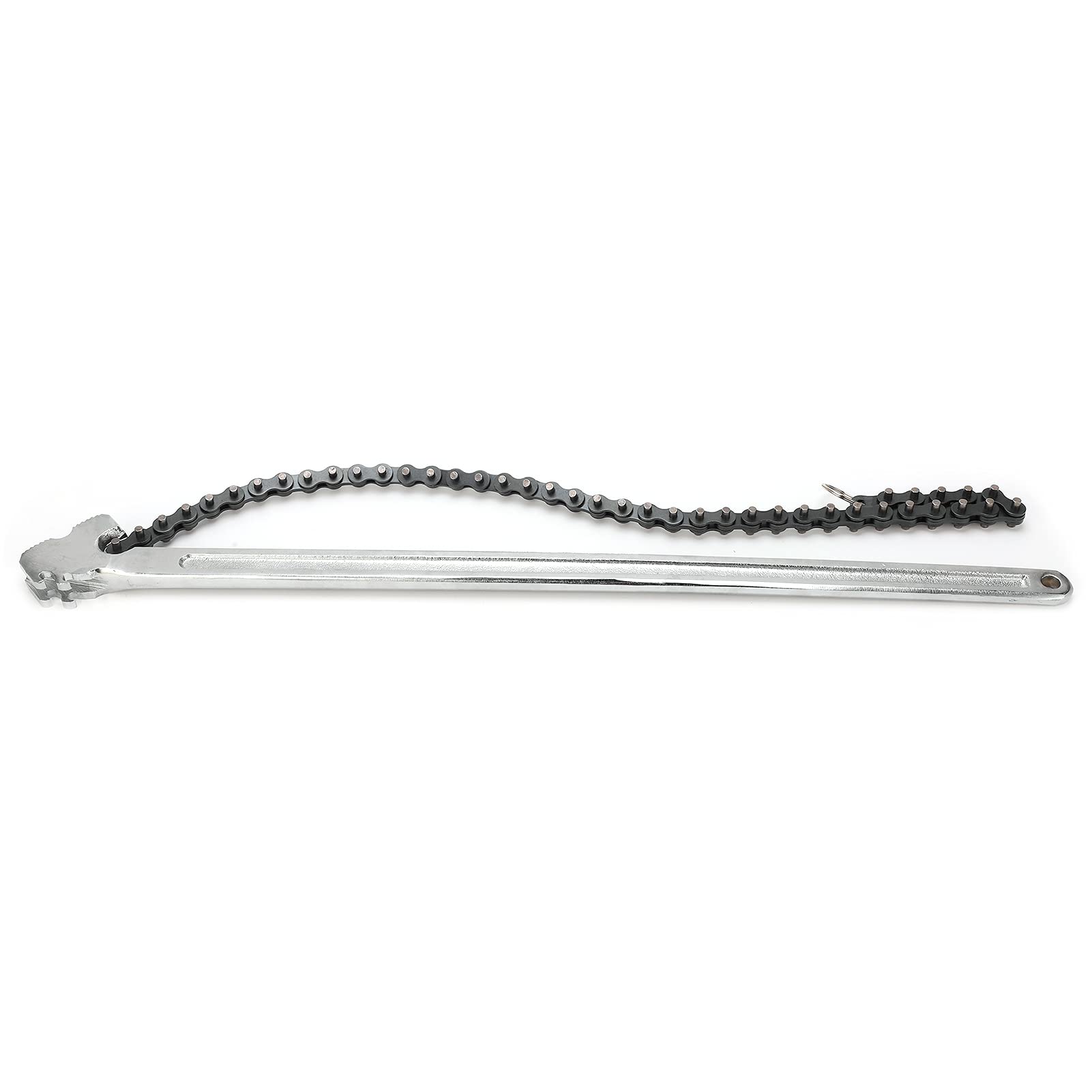 24 Inch Chain Wrench,Long Handle Chain Wrench,Chrome Vanadium Steel Adjustable Diameter for Car Repairs Pipeline Installations