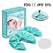 Breast Therapy Gel Pads, Breast Ice Pack, Gel Nursing Pads in Hot or Cold Use to Decrease Engorgement, Encourage Let-Down and Increase Milk Production, 2 Count, 2 Covers and 2 Free Nursing Pads