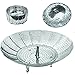 Delightful Chef Steamer Basket Stainless Steel Vegetable Folding Collapsible Insert for Various Size Pots