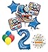 Anagram Thomas the Train Engine 2nd Birthday Party Supplies and Balloon Decorations
