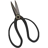 GARDEN GURU Professional Bonsai Scissors 180mm - Traditional Butterfly Bonsai Pruner Shear for Precise Trimming Pruning and Deadheading of Flowers Plants, Japanese Bonsai Garden Tools