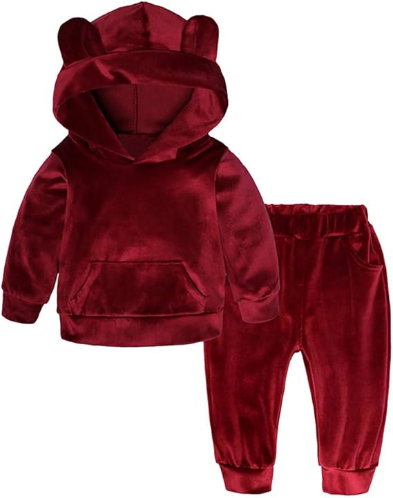 velvet sweater and pants