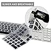 Allinside Ombre Grey Keyboard Cover for iMac Wired USB Keyboard A1243 MB110LL/B