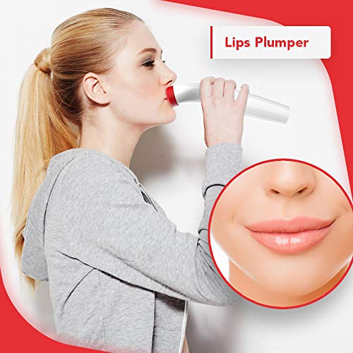 Automatic Lip Plumper For Women - Volumizing Plumpers For Fuller Lips - Handheld Plumping Device With 3 Suction Power - Rechargeable Women's Lip Plump It Enhancer Tool - Lip Enhancers That Really Work