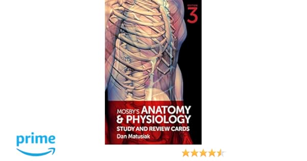 Mosbys Anatomy Physiology Study And Review Cards - 