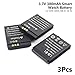 3Pcs 3.7V Rechargeable Li-ion Polymer Battery for Smart Watch DZ09 QW09 W8