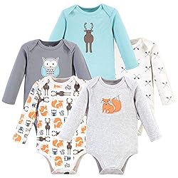 Hudson Baby Unisex Baby Cotton Long-Sleeve