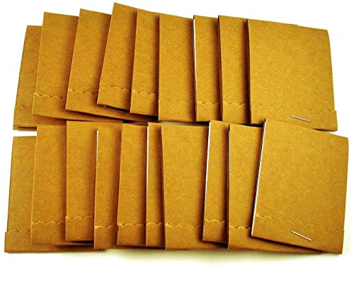 Mini Notepads Matchbook Style Party Favors in Kraft Set of 20