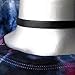Twilight's Fancy 3/8 inch (10mm) Plain Thin Black Leather Choker (Small)