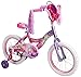 U-LIAN Kids Bike Bell Girl Bicycle Bell Pink Purple Flower with 2 Shinny Scooter Streamer Tassels