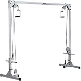 Body-Solid Best Fitness Functional Trainer Cable Machine, Full Body Workout Weight Stacks, Chest and Shoulder Exercise Home Gym LAT Pulldown Machines with 190lb Weights Stack