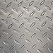 IncStores Standard Grade Nitro Garage Flooring (7.5' x 25', Diamond Stainless Steel) Roll Out Floor Protecting Mats