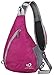 Waterfly Sling Chest Backpacks Bags Crossbody Shoulder Triangle Packs Daypacks for Cycling Walking Dog Hiking Boys Girls Men Women
