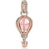 GaoGoll Mother Family 925 Sterling Silver Charms Mom Dangle fit Bracelets Necklaces,Charms for Bracelet with 5A Cubic Zirconia Valentine Mother's Day Gift for Women