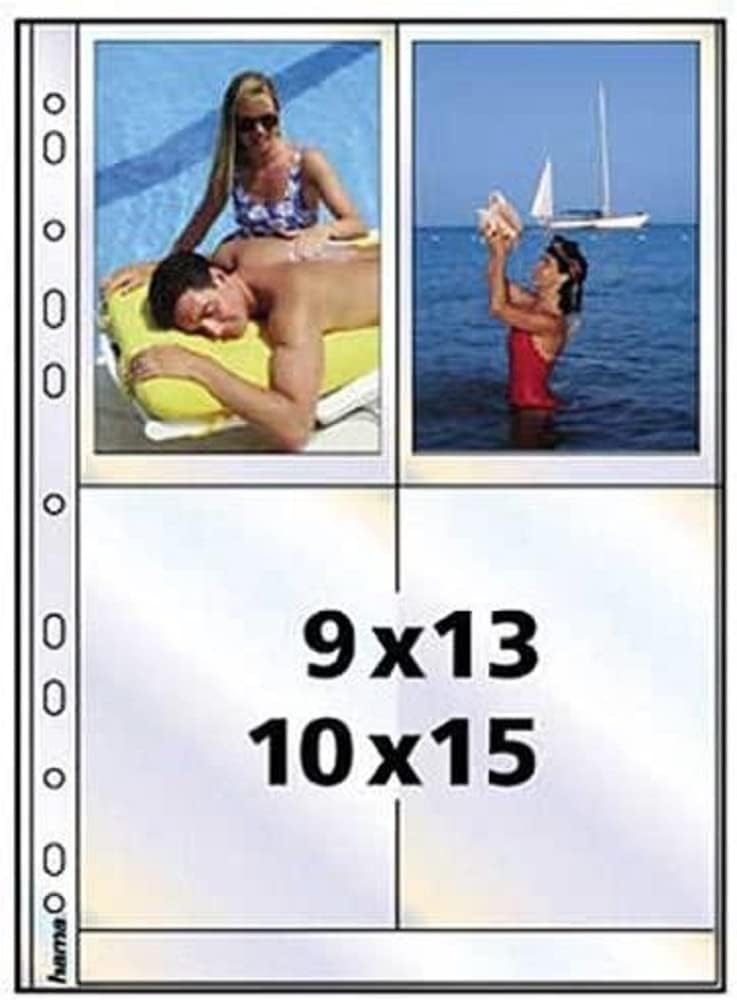 Hama 9787 Photo Sleeves A4 10 x 15 cm - White
