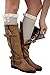Modern Boho The Original 2 Button Lace Boot Cuffs (Oatmeal)
