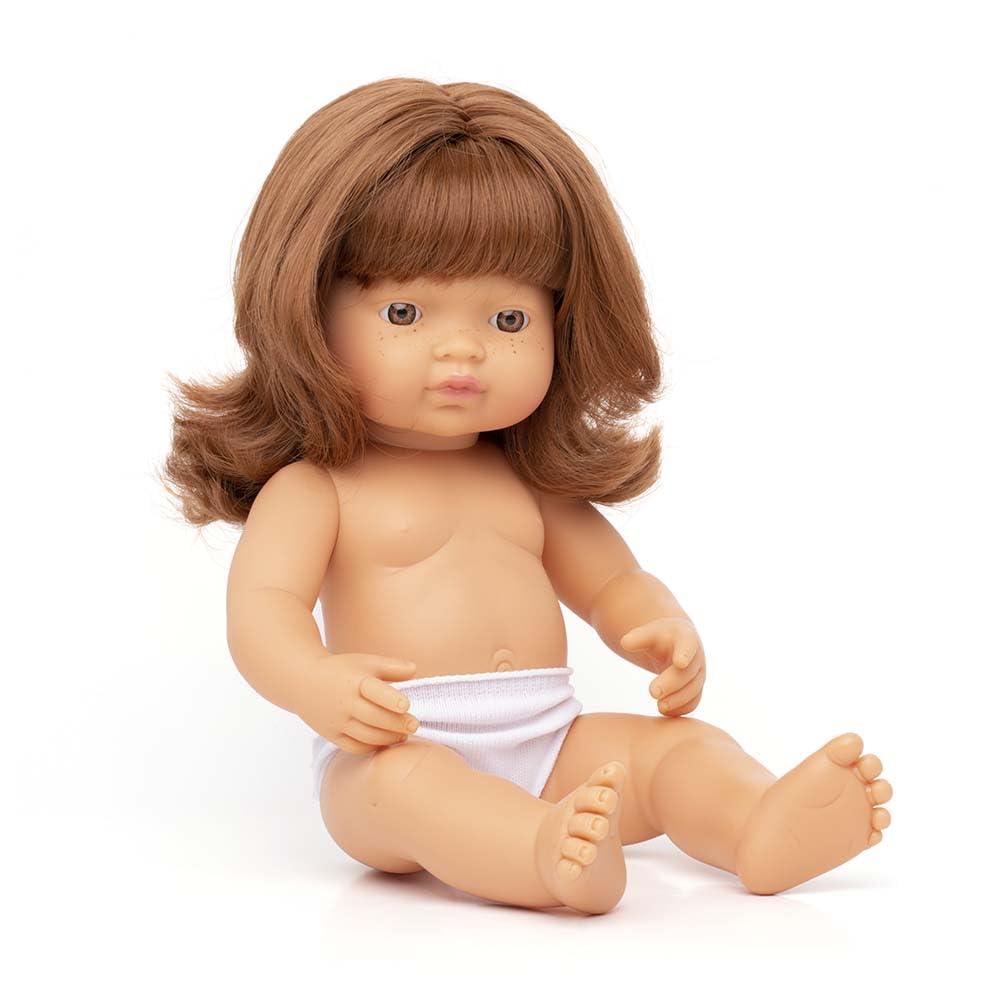 Miniland BABY REDHAIR GIRL38cm 31050, standard size