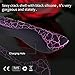 Vibrator Wand Massager Louviva Personal Power Body Handheld Back Neck Massager,Sex Toy for Women with LED Light of Seven Colors USB Rechargeable