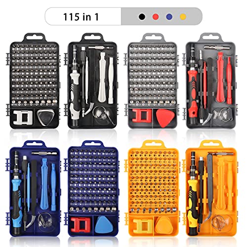 XYXXBB Präzisions-Schraubendreher-Set, 122/115 in 1 Magnetischer Laptop-Schraubendreher-Satz, Computer-Reparatur-Kit… – Bild 4
