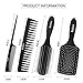 4Pcs Paddle Hair Brush, Detangler Hair Brush, Detangling Hair Brush Set for Men Women By Balon, Great On Wet Or Dry Hair, No More Tangle Comb for Long Thick Curly Natural Hair