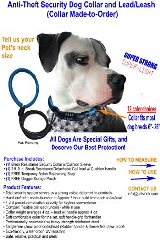 anti theft dog collar and lead Aşkın Döviz