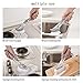 Kitchen Dish Scrubber Soap Automatic Dispenser Dishwashing Scrubber Sink Brush for Dish Scrub Brush with Soap Handle Diswasher Brush