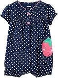 Carter's Baby Girls' Strawberry Creeper 6 Months