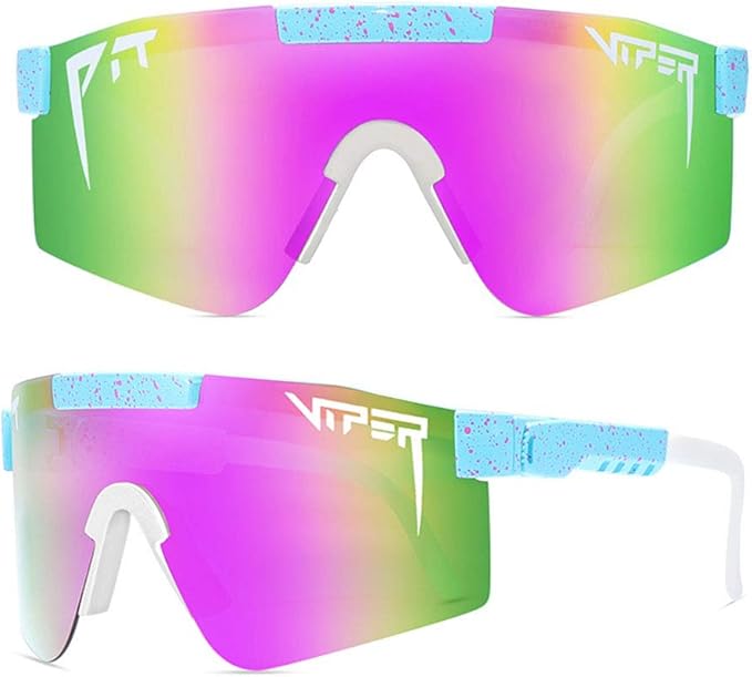 Pit Viper Gafas de sol polarizadas para hombre y mujer, protección UV