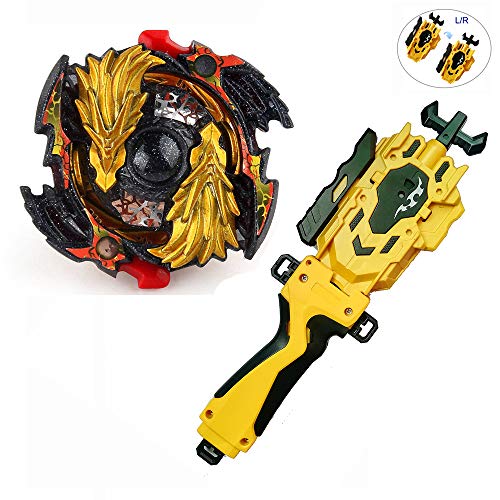 Kids Toy Battle Tops Bey Gyro B-00 Lost LONGINUS N.sP Gold Dragon VER Top Power Handle Launcher Starter Game