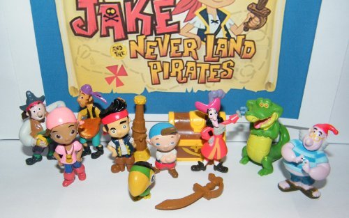 Disney Jake and The Never Land Pirates Deluxe Mini Figure Set Toy